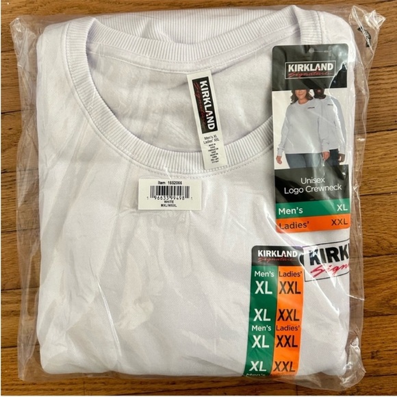 Kirkland Signature Other - Kirkland Signature Unisex Logo Crewneck, Men Size (XL)